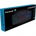 Teclado Gamer RGB CRUSADER Preto FORTREK G