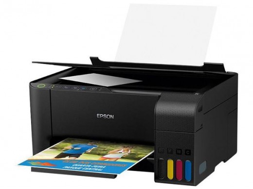 Impressora Multifuncional Epson EcoTank L3150 - Tanque de Tinta Wi-Fi